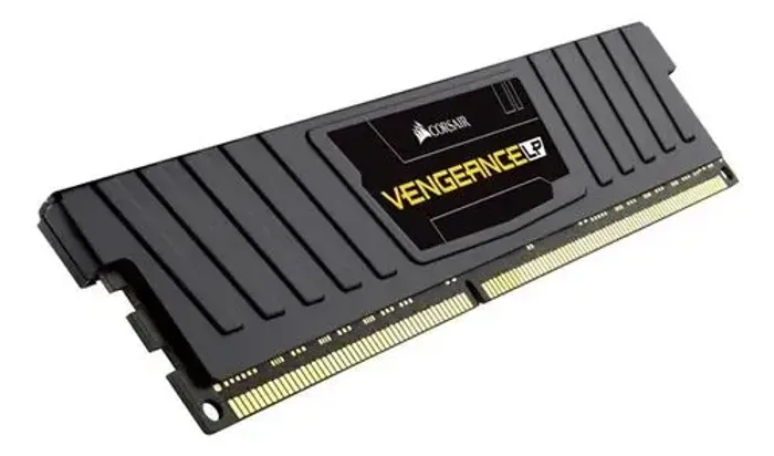 Kit Raridade 32GB DDR3 (4x8GB) 1600MHz Corsair Vengeance Low Profile Black
