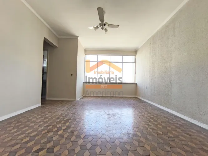 Apartamento para venda ou locação no Centro de Americana-SP, com 2 quartos, 2 salas, 2 ban