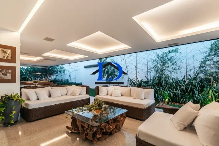 Sobrado de Luxo no Jardins Munique | 741 m² de terreno | Porteira Fechada