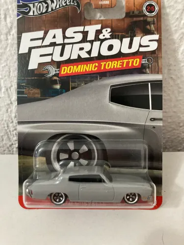 HOT WHEELS 1970 CHEVELLE SS V&F DOMINIC TORETTO