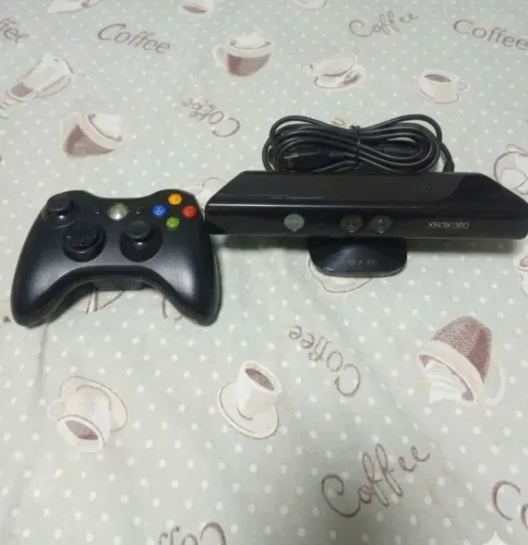 Controle e Kinect Xbox 360