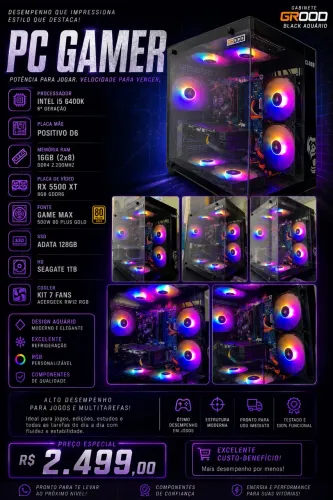 PC GAMER - RODA TUDO