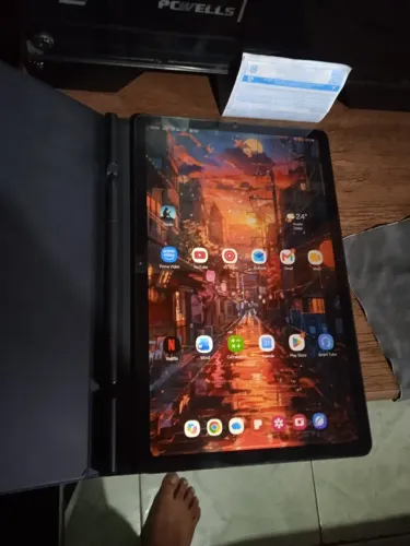 Vendo tablet Samsumg S6, 128g, com capa e caneta