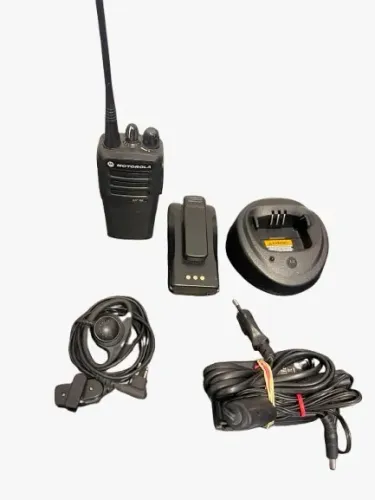 Rádio Motorola Mototrbo Dep 450 Uhf Digital Preto 127/220V