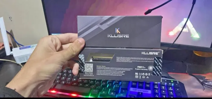 memórias 2x8gb 3200mhz KLLISRE