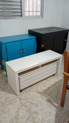 Balcão mdf e de madeira pequenos