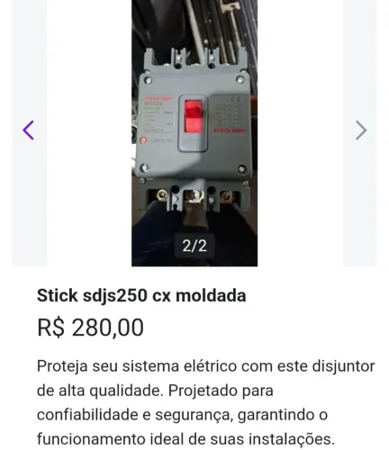 Stick sdjs250 cx moldada