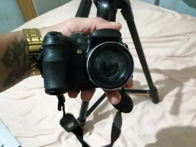 Camera fotográfica X400 completa assessórios (Triper, Cartão memória novo 16gb e pouchet)