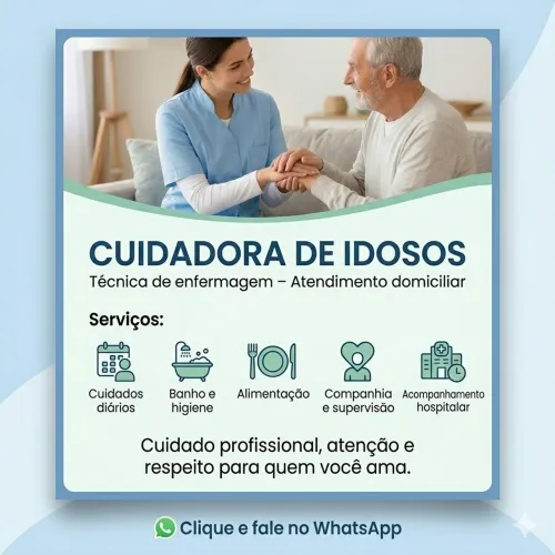 Cuidadora de idoso