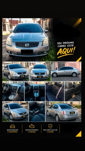 Nissan Sentra S 2.0/ 2.0 Flex Fuel 16V Aut. 2008