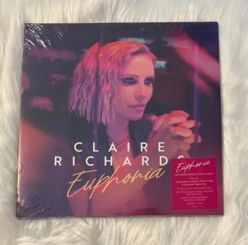 Lp Vinil Duplo Claire Richards - Euphoria Novo Lacrado AUTOGRAFADO