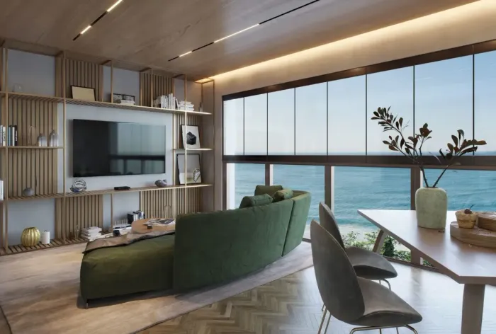 Copacabana | Apartamento 2 quartos, sendo 2 suites