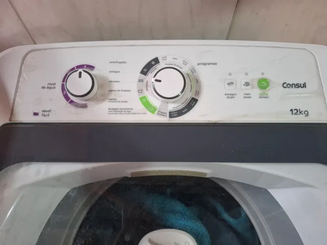 Vendo máquina de lavar Consul 12 kilos cesto de inox