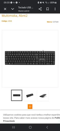 Vendo teclado