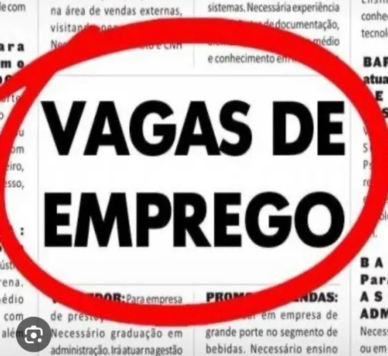 Vaga de emprego - auxiliar administrativa 