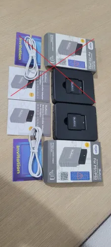 Adapt. Controle BlueRetro PS1, PS2 (Playstation) Novo Preto
