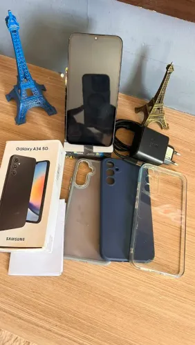 Samsung Galaxy A34 5G 128GB 8GB Ram nota fiscal