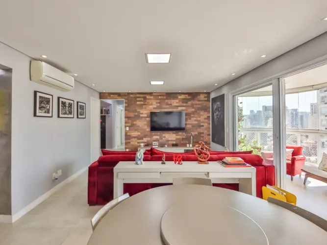 Apartamento para venda em Vila Olímpia com 3 quartos, sendo 1 suíte, 120m²