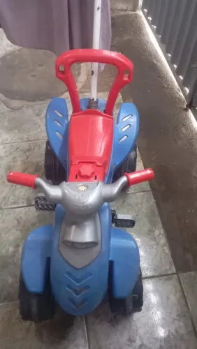 Motinha azul e vermelho 