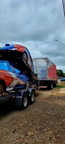 Carretinha prancha para carros 