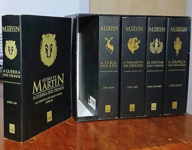 Box As Crônicas de Gelo e Fogo - Edição de Colecionador<br>5 volumes