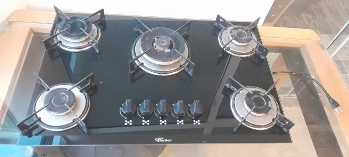 Cooktop Ficher 5 Bocas Fit