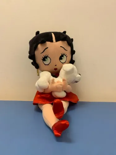 Boneca Betty Boop + Cãozinho Pudgy Universal Studios Original Excelente estado -original. 