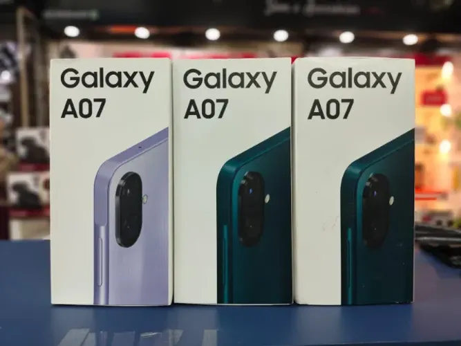 Samsung A074G 4/128 ANATEL (Preto, verde, violeta) poucas unidades