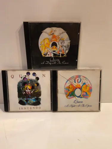 CDs Originais da Banda Queen (Clássicos) lote 3 unidades