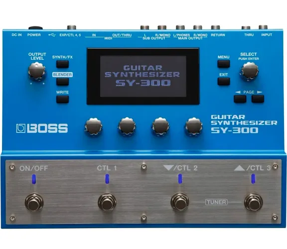 Boss SY-300 - sintetizador polifônico de alta performance para Guitarra