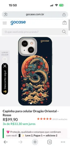 CAPA GOCASE ORIGINAL 
