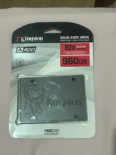 SSD Kingston A400 960GB - NOVO, NUNCA USADO