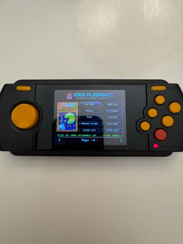  Atari Flashback Portátil com +80 Jogos Clássicos e carregador!