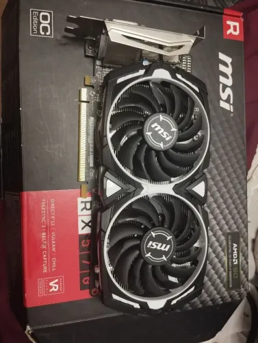 Placa de vídeo Rx 570 OC, MSI