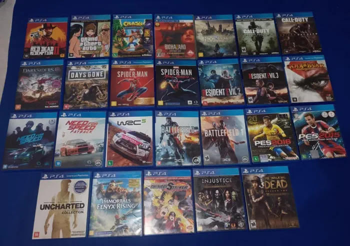 Jogos originais de ps4 só venda
