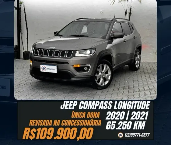 Jeep Compass Longitude 2.0 4X2 Flex 16V Aut. 2021