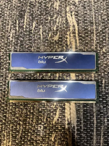 Memória Ram, DDR3, 1600Mhz, HyperX Blu, 2 x 4Gb (Par)
