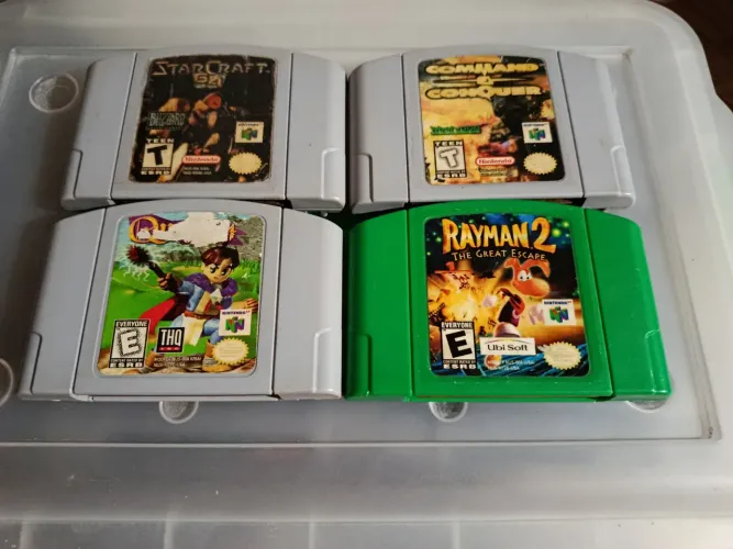 Fitas Nintendo 64