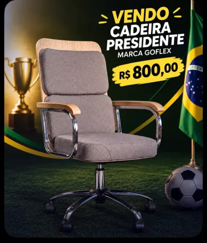 Cadeira presidente giratório