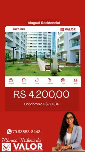 Apartamento para locação no Neo Residence Jardins, JARDINS, Aracaju, SE