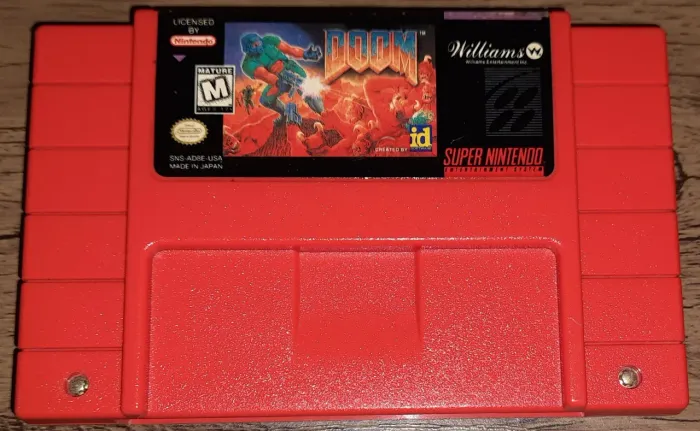 Cartucho Doom original snes
