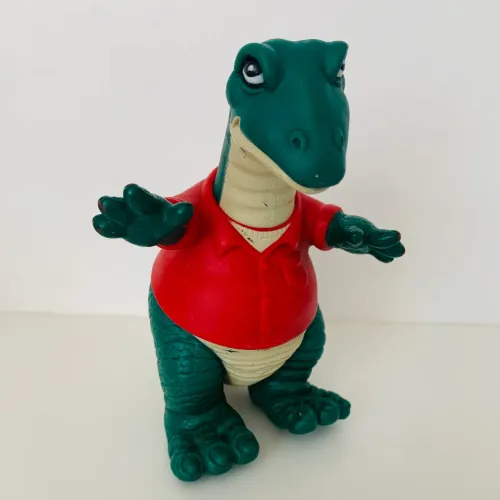 Boneco Família Dinossauro Anos 1990