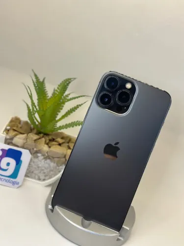 IPHONE 13 PRO MAX GRAFITE 128GB SEMINOVO IMPECÁVEL
