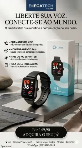 Relógio COLMI P81