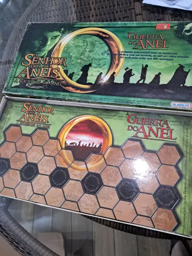 Jogo Senhor Dos Anéis - A Guerra Do Anel Glasslite Original
