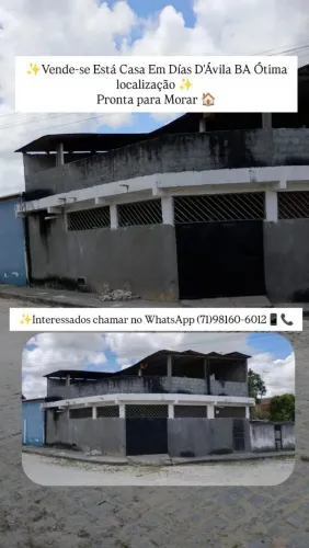 Vende-se Casa em Dias D'Ávila bahia Aceito Negociar o Valor !