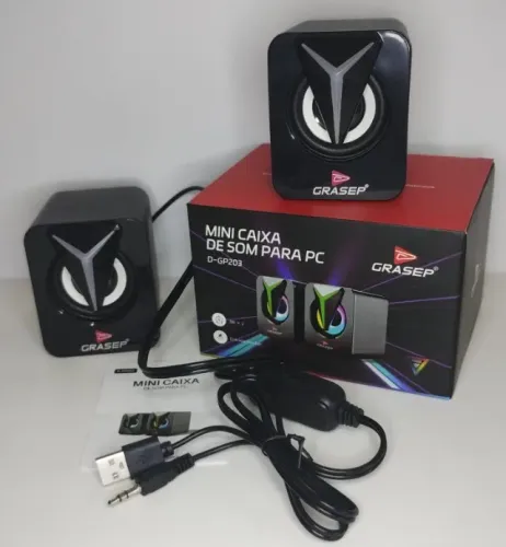 CAIXA DE SOM PARA PC - FAÇO ENTREGA
