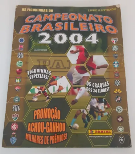 Álbum de Figurinhas - Campeonato Brasileiro 2004 (Incompleto)
