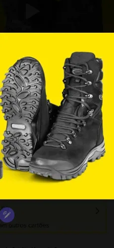 Bota Tática Guartelá Montana + Cantil + Apito<br>Guartelá Montana II DRY C.A. <br>Tam. 36