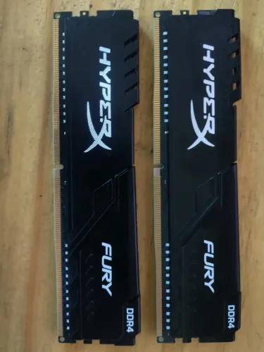 1 par de Memoria RAM DDR4 8 GB 2666 Mhz HyperX Fury HX426C16FB3/8